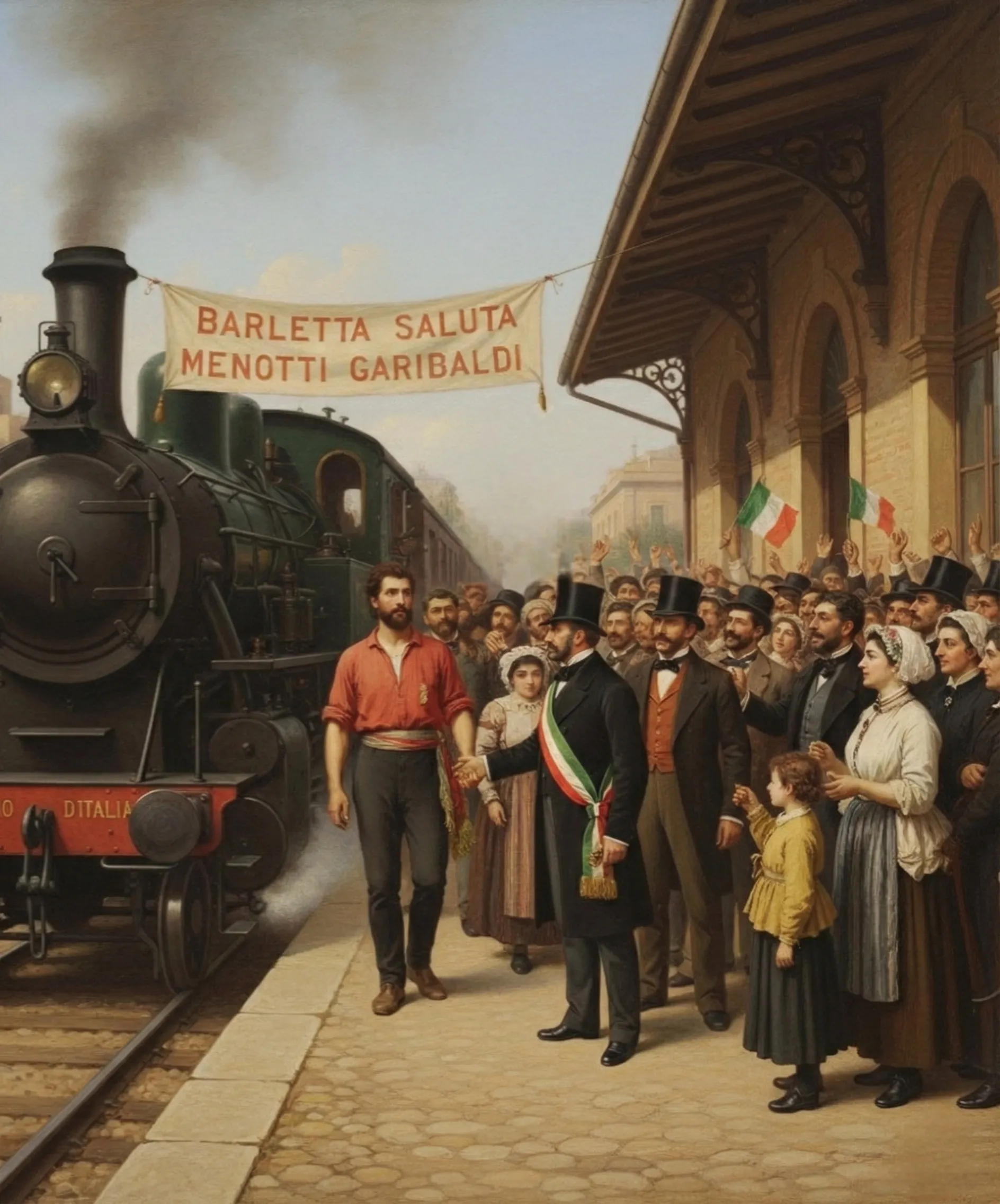 Immagine di Garibaldi a Barletta